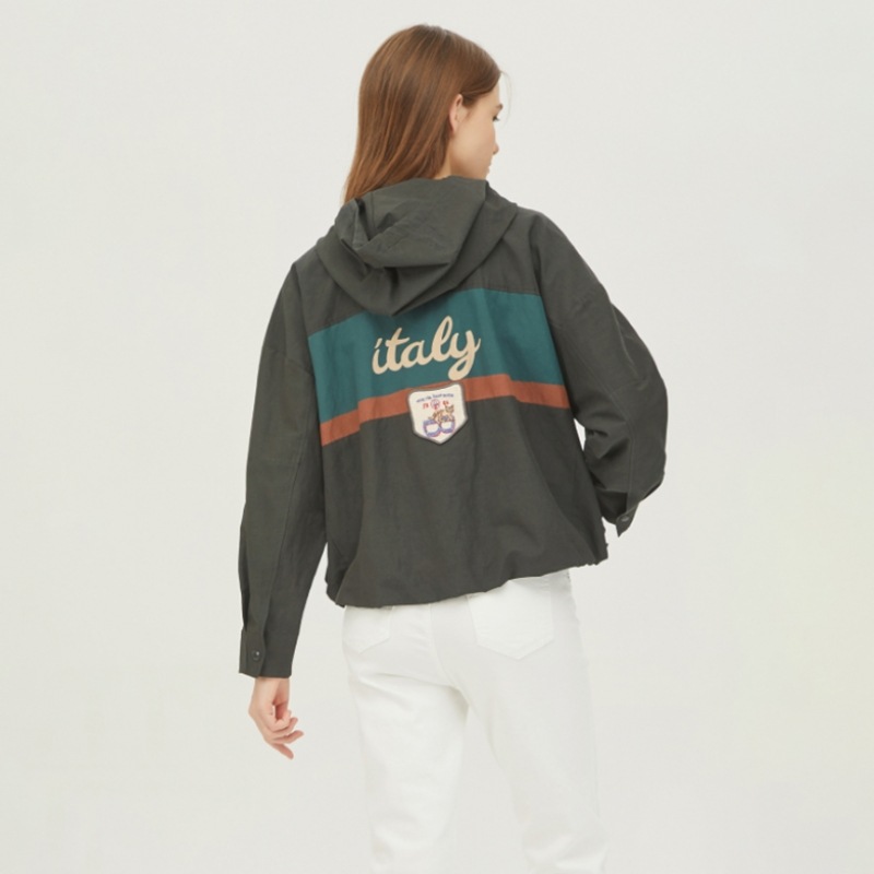 (ベネトン) ベネトンメテオフード付きジャンパー BAJPA8411_DG