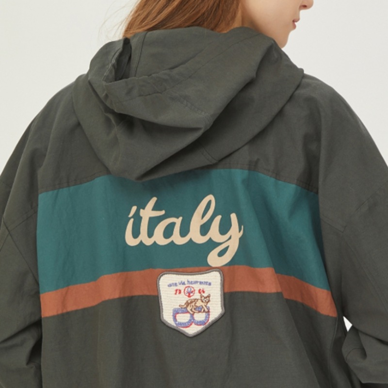 (ベネトン) ベネトンメテオフード付きジャンパー BAJPA8411_DG