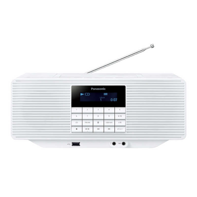 パナソニック　Panasonic　CDラジオ ホワイト　RX-D70BTSB-W