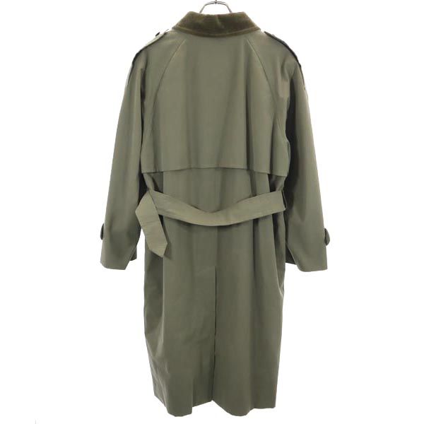 バーバリー トレンチコート カーキ色 ライナー付 ノバチェック メンズ