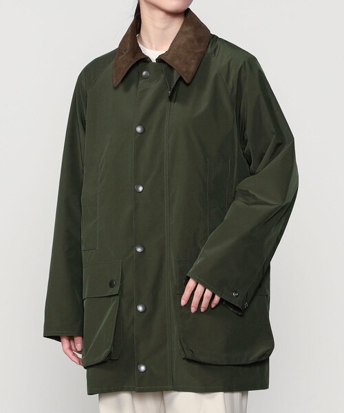 ジャケット カバーオール Barbour 「別注」BEAUFORT ミドルコート WOMEN レディース
