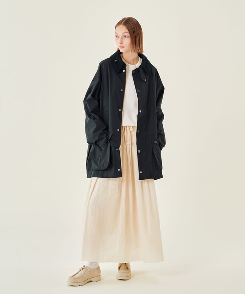 ジャケット カバーオール Barbour 「別注」BEAUFORT ミドルコート WOMEN レディース