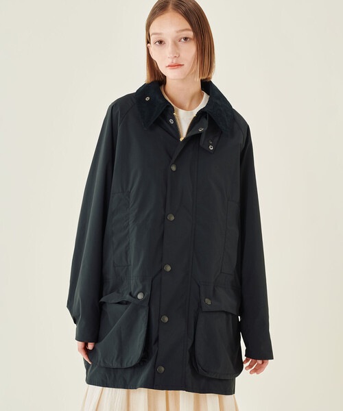 ジャケット カバーオール Barbour 「別注」BEAUFORT ミドルコート WOMEN レディース
