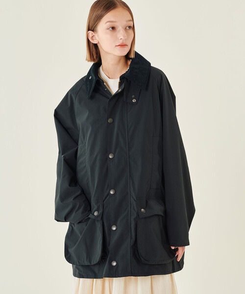ジャケット カバーオール Barbour 「別注」BEAUFORT ミドルコート WOMEN レディース