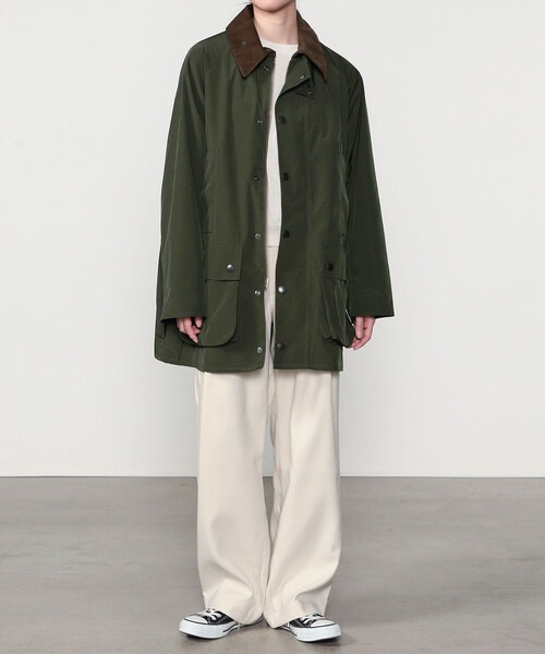 ジャケット カバーオール Barbour 「別注」BEAUFORT ミドルコート WOMEN レディース
