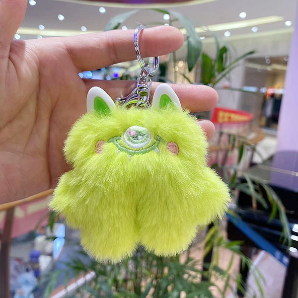 Qoo10] 超かわいい大きな目のモンスターキーホルダ