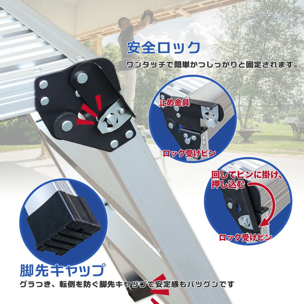 【急速出荷】折りたたみ式 踏み台 アルミ製 耐荷重150kg 天板高さ48cm 足場 作業台 洗車台 アルミ脚立 ホームステップ はしご ハシゴ 梯子 アルミ 作業台 洗車 折り畳み 踏み台 折りたた 【急速出荷】折りたたみ式 踏み台 アルミ製 耐荷重150kg 天板高さ48cm 足場 作業台 洗車台 アルミ脚立 ホームステップ はしご ハシゴ 梯子 アルミ 作業台 洗車 折り畳み 踏み台 折りたた