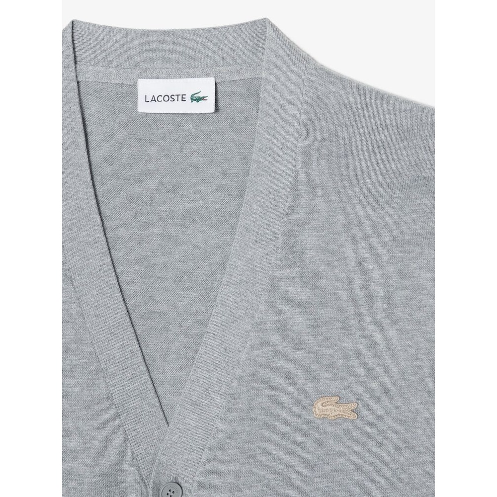 ラコステメンズベーシック Vネックカーディガン AH086E-55G UWC Q2NAH086E-55GUWC ラコステメンズベーシック Vネックカーディガン AH086E-55G UWC Q2NAH086E-55GUWC
