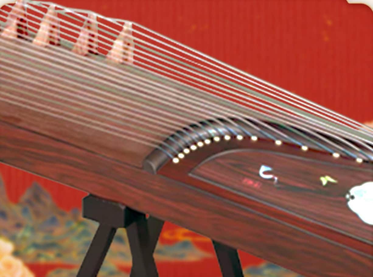 古筝163cm ローズウッド 21弦 中国の弦楽器