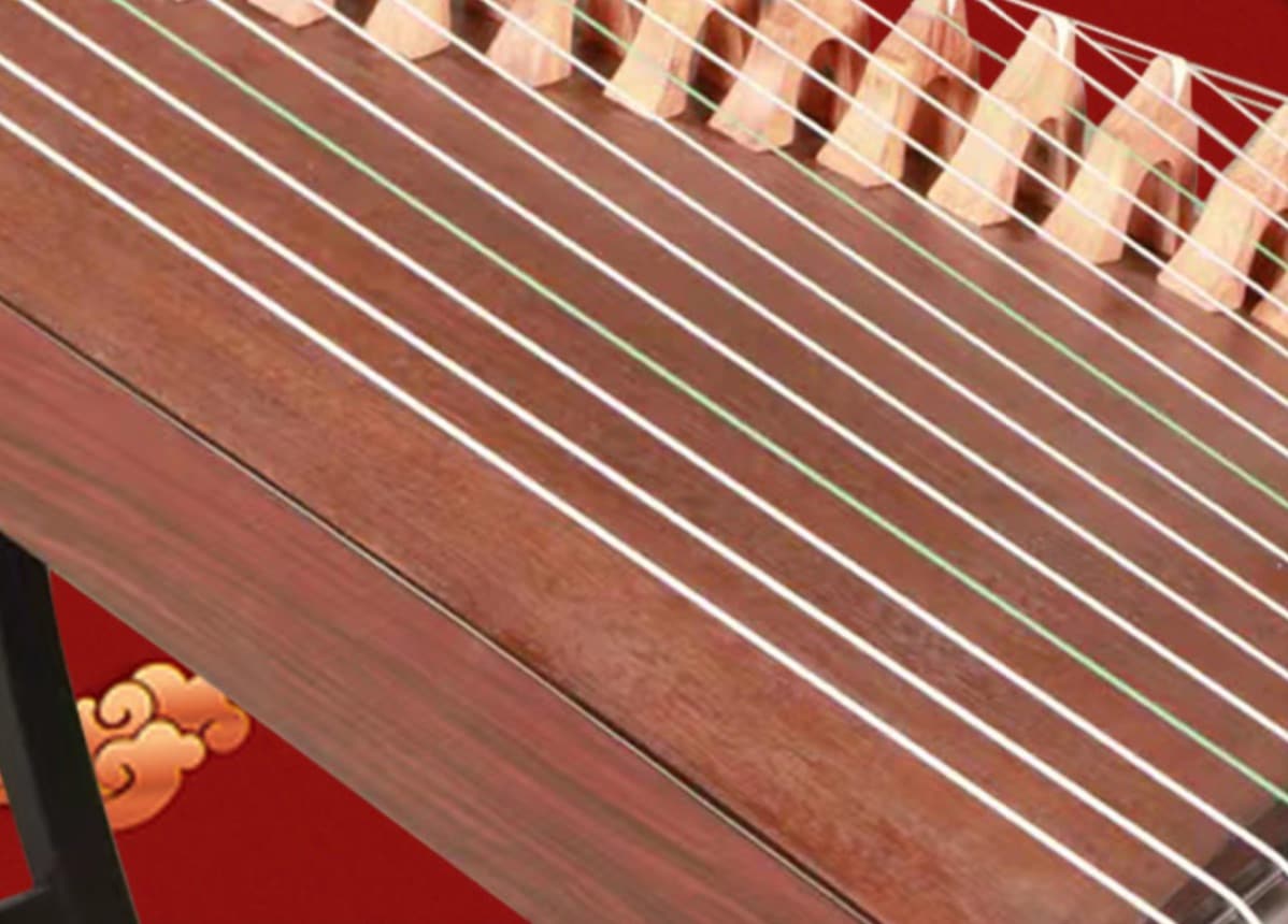 古筝163cm ローズウッド 21弦 中国の弦楽器