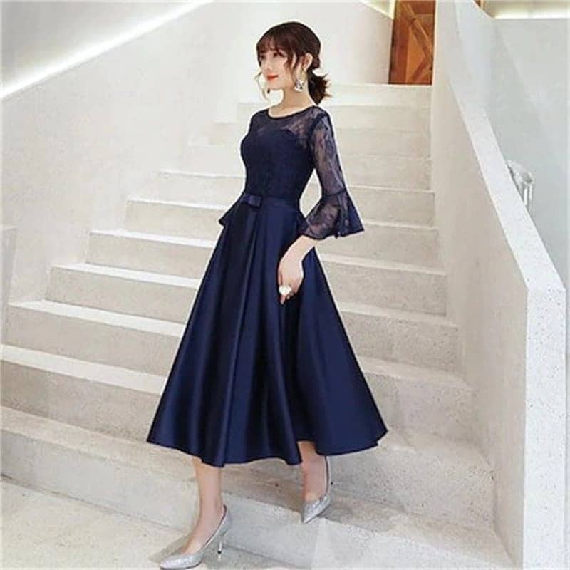 パーティードレス フレア袖 結婚式 ドレス お呼ばれ 二次会 花嫁 ワンピース 同窓会 フォーマル 卒業式 披露宴 演奏会 成人式 20代 30代 新色追加 パーティードレス フレア袖 結婚式 ドレス お呼ばれ 二次会 花嫁 ワンピース 同窓会 フォーマル 卒業式 披露宴 演奏会 成人式 20代 30代 新色追加