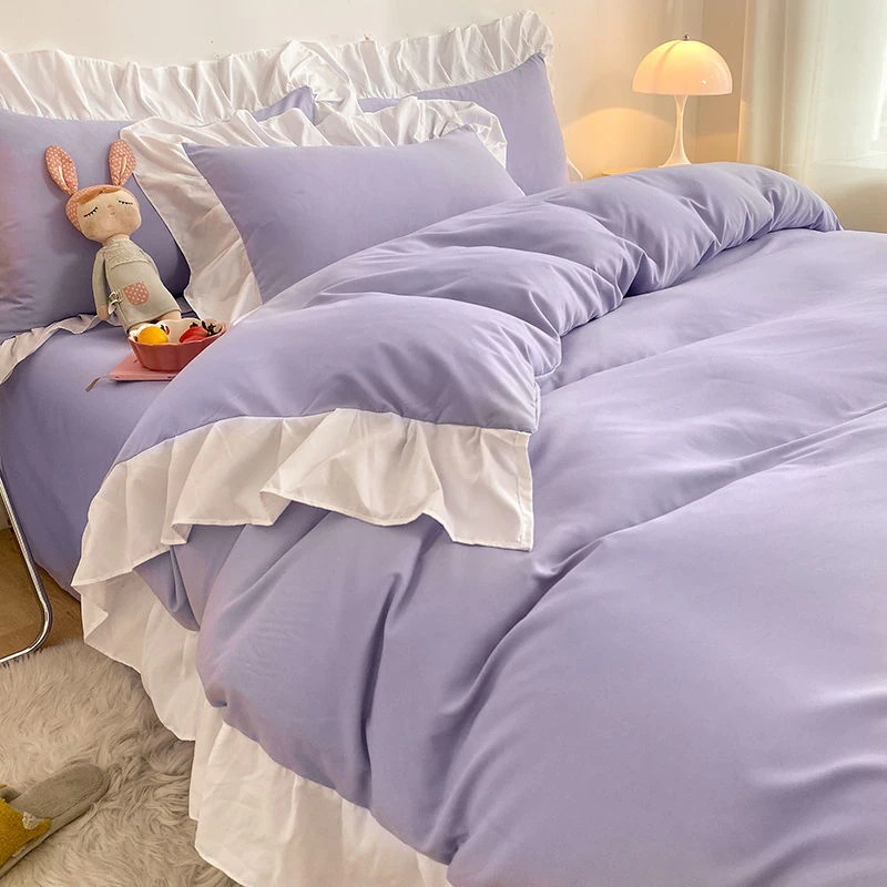 寝具ベッドマットレス布団カバーシーツ敷パッドシーツ布団カバー 4点セット 掛け布団カバー 和式洋式 布団カバーシングル ダブル 敷布団