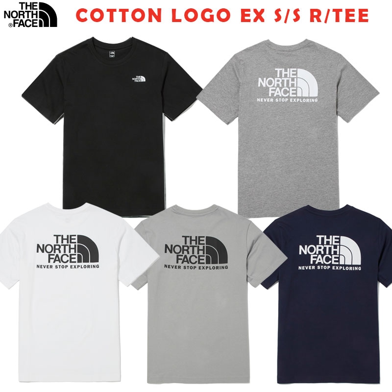 韓国正規品保証 関税負担なし NT7UN05A COTTON LOGO EX SS R TEEデイリー 基本 着装 男子 女子 人気 韓国 ファッション 男女共用 アウトドア