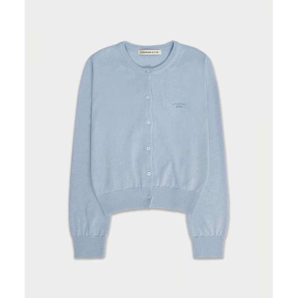 サムウェアバターエッセンシャルクリーンカーディガン-4色