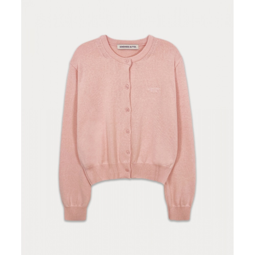 サムウェアバターエッセンシャルクリーンカーディガン-4色