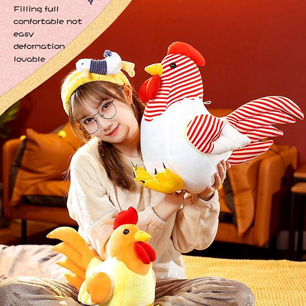 おんどり　ぬいぐるみ　雑誌 楽天市場】ぬいぐるみ おんどり にわとり リアル インテリア