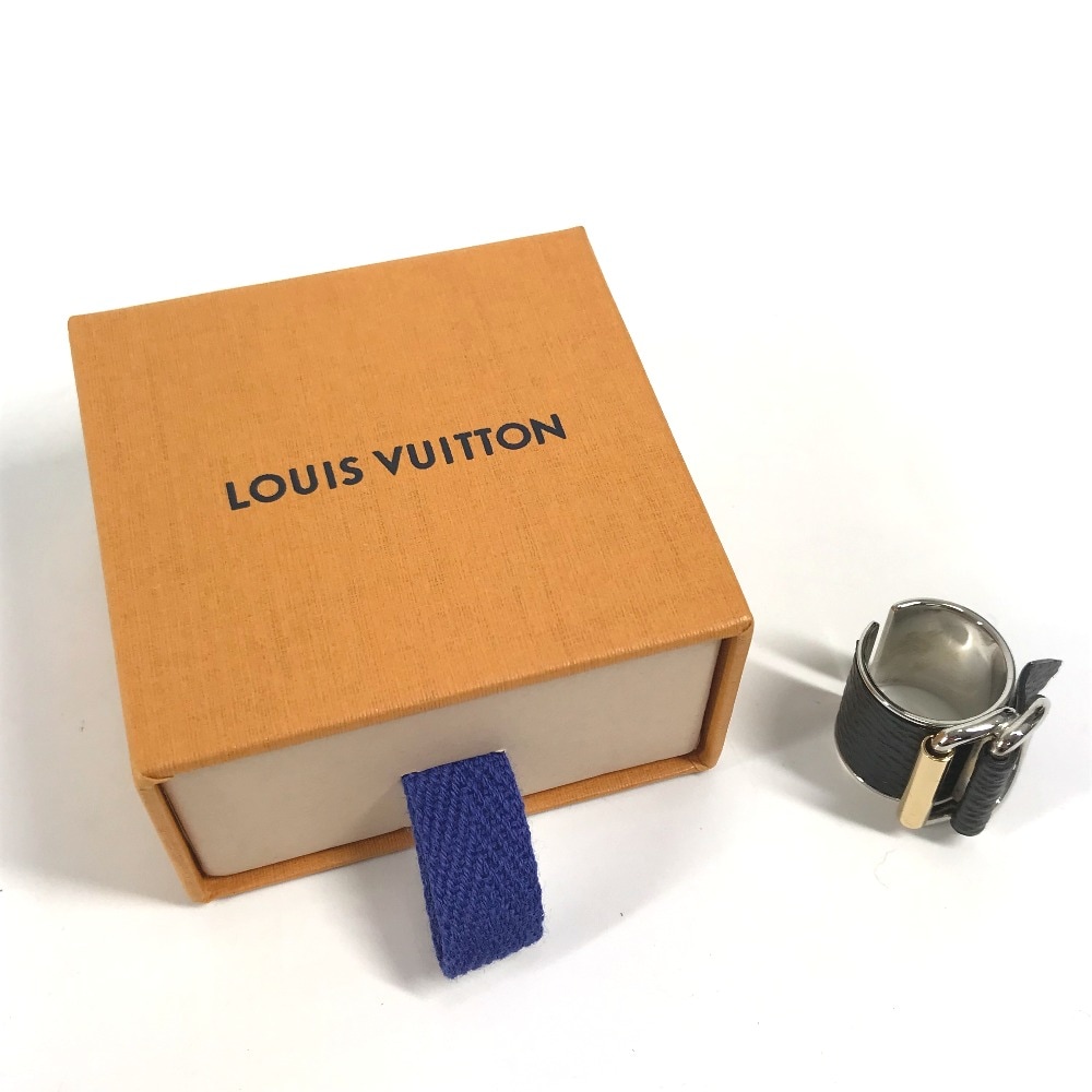 リング・指輪 MP0669　 ロゴ アクセサリー ベルトデザイン レザー ブラック