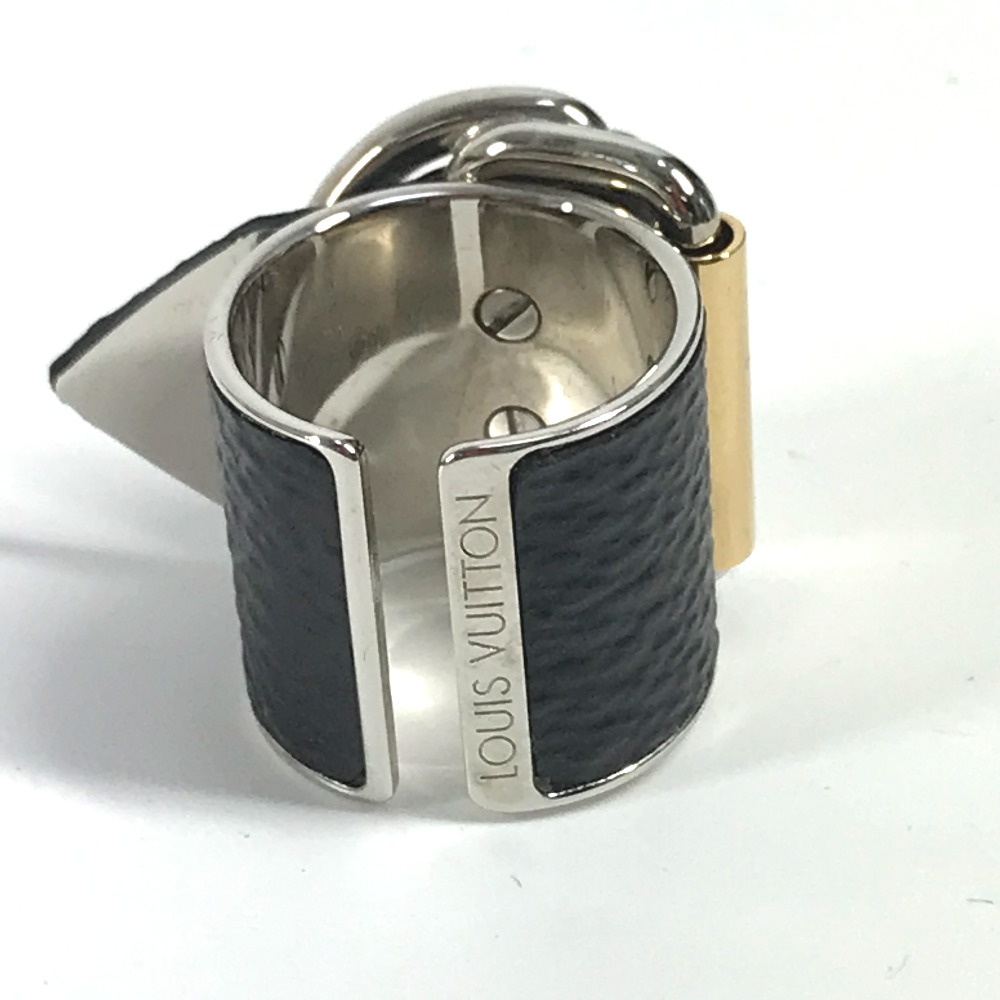 リング・指輪 MP0669　 ロゴ アクセサリー ベルトデザイン レザー ブラック