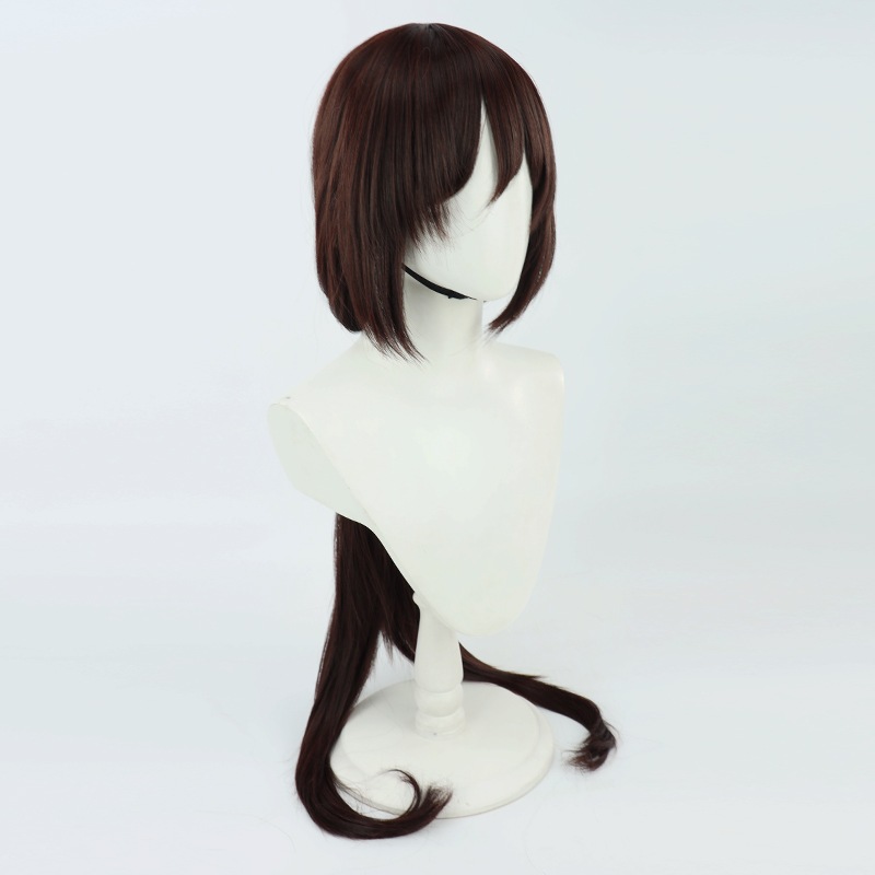 ウマ娘 プリティーダービー 駿川 たづな コスプレウィッグ ネット付き 人工髪