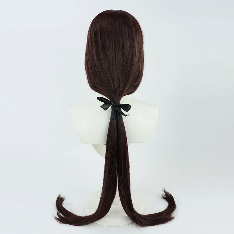 ウマ娘 プリティーダービー 駿川 たづな コスプレウィッグ ネット付き 人工髪