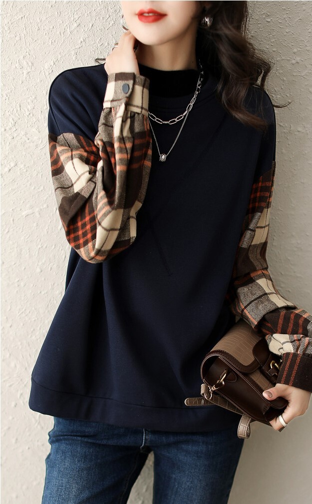 トップス シャツ ブラウス プルオーバー トレーナー 袖あり 長袖 ドロップショルダー 萌袖 クルーネック 襟なし ワイド 切り替えデザイン ドッキング 大人可愛い シンプル カジュアル おしゃれ トップス シャツ ブラウス プルオーバー トレーナー 袖あり 長袖 ドロップショルダー 萌袖 クルーネック 襟なし ワイド 切り替えデザイン ドッキング 大人可愛い シンプル カジュアル おしゃれ