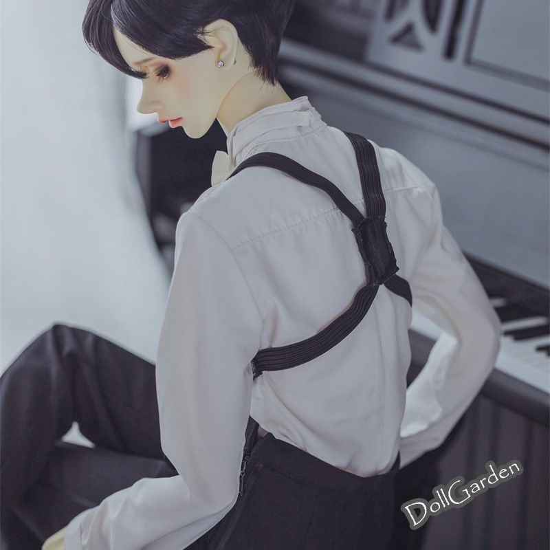 BJD ドール服 燕尾服 スーツセット 6点 シャツ コート ズボン ベスト ベルト ネクタイ POPO68/SD17サイズ球体関節人形用衣装セット ドールウェア BJD ドール服 燕尾服 スーツセット 6点 シャツ コート ズボン ベスト ベルト ネクタイ POPO68/SD17サイズ球体関節人形用衣装セット ドールウェア