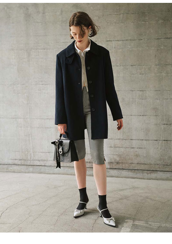 【SALE40%OFF】【即納】リリーブラウン LILY BROWN アウター 24秋冬 ステンカラーミニコート 長袖 ミドル丈 ジャケット lwfc245074 【SALE40%OFF】【即納】リリーブラウン LILY BROWN アウター 24秋冬 ステンカラーミニコート 長袖 ミドル丈 ジャケット lwfc245074