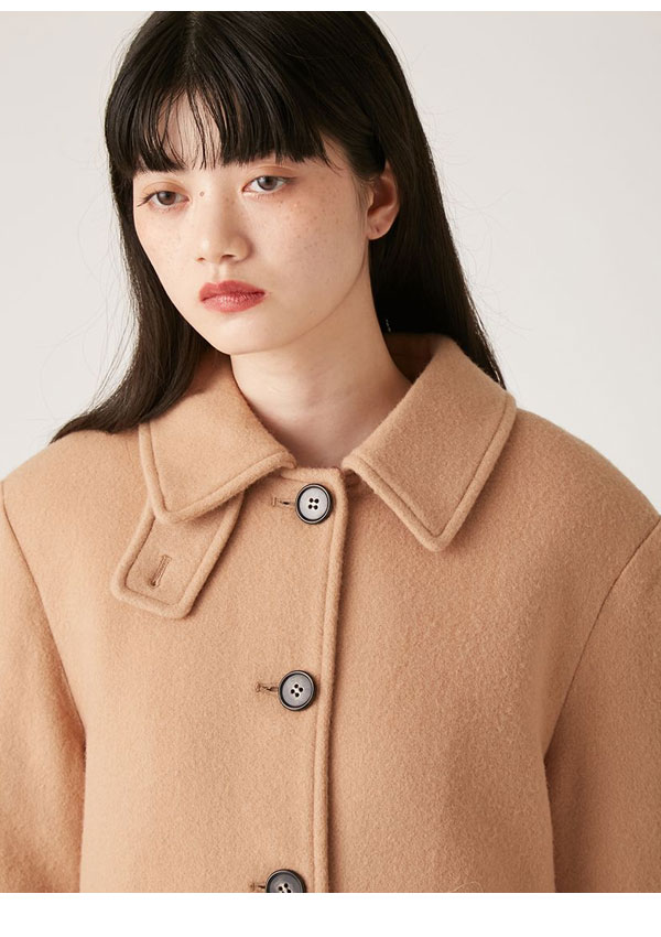 【SALE40%OFF】【即納】リリーブラウン LILY BROWN アウター 24秋冬 ステンカラーミニコート 長袖 ミドル丈 ジャケット lwfc245074 【SALE40%OFF】【即納】リリーブラウン LILY BROWN アウター 24秋冬 ステンカラーミニコート 長袖 ミドル丈 ジャケット lwfc245074