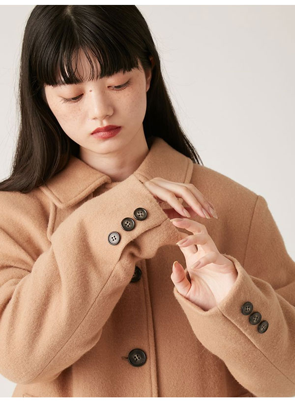 【SALE40%OFF】【即納】リリーブラウン LILY BROWN アウター 24秋冬 ステンカラーミニコート 長袖 ミドル丈 ジャケット lwfc245074 【SALE40%OFF】【即納】リリーブラウン LILY BROWN アウター 24秋冬 ステンカラーミニコート 長袖 ミドル丈 ジャケット lwfc245074