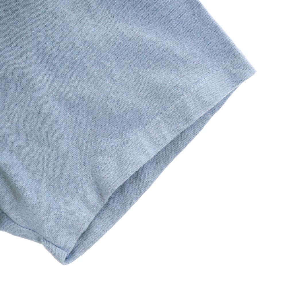 90s USA製 オールド プリント 半袖 Tシャツ XL ブルー系 メンズ 90s USA製 オールド プリント 半袖 Tシャツ XL ブルー系 メンズ