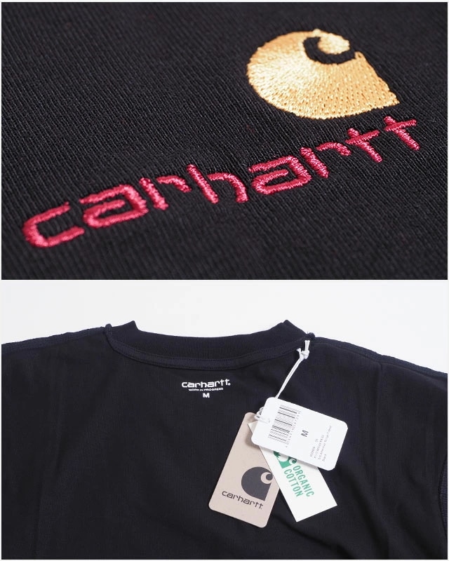 カーハート WIP ロンT 長袖 メンズ レディース 黒 ブラック Carhartt WIP LON
