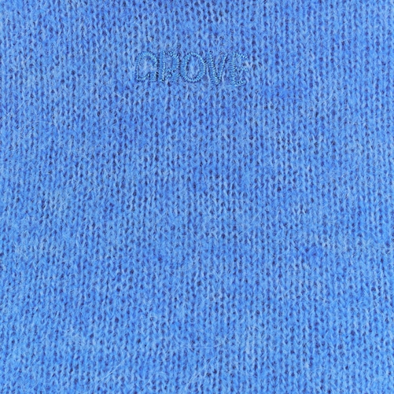 グローブジェースニットノースリーブ_ブルー グローブジェースニットノースリーブ_ブルー