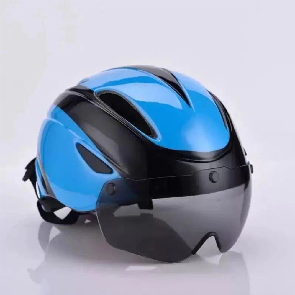 Hot!!!自転車 ヘルメット コスパ最高 超軽量 高剛性サイクリングヘルメット 取り外し可能な磁気ゴーグル