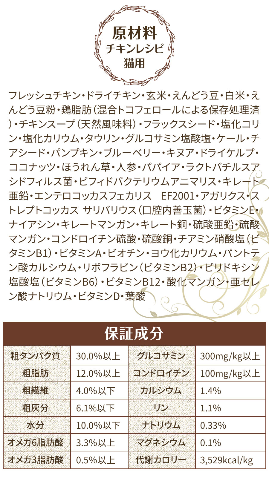 猫用 チキン 6kg【お試し国産お魚おやつ約20g付き】 猫用 チキン 6kg【お試し国産お魚おやつ約20g付き】