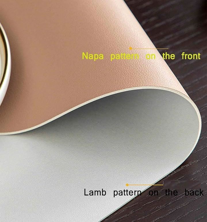 テーブルクロス PUレザーテーブルマット 無地 両面2色 北欧風 長方形 四季通用 お手入れ簡単 おしゃれ 耐久 汚れ防止 防水 防油 耐熱(Brown/Grey, 80x120cm) テーブルクロス PUレザーテーブルマット 無地 両面2色 北欧風 長方形 四季通用 お手入れ簡単 おしゃれ 耐久 汚れ防止 防水 防油 耐熱(Brown/Grey, 80x120cm)