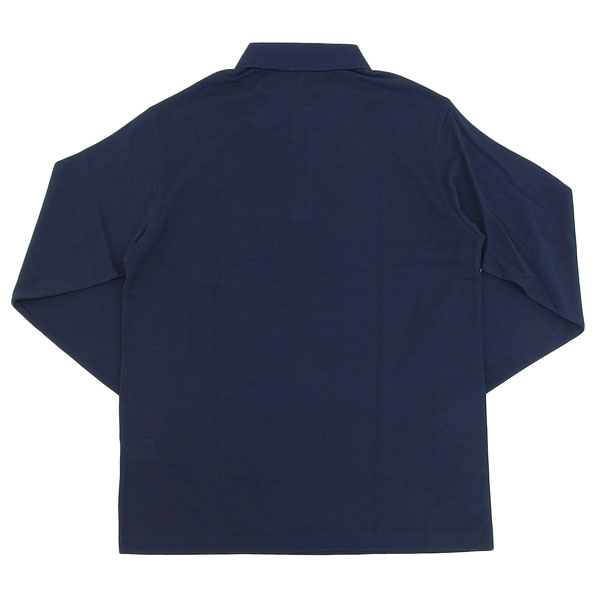 モンベル ポロシャツ 長袖 メンズ ロングスリーブ 鹿の子 カノコ L ネイビー Wickron Long Sleeve Polo Shirt Men s RL1114230DKNV Montbell