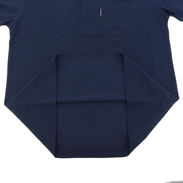 モンベル ポロシャツ 長袖 メンズ ロングスリーブ 鹿の子 カノコ L ネイビー Wickron Long Sleeve Polo Shirt Men s RL1114230DKNV Montbell