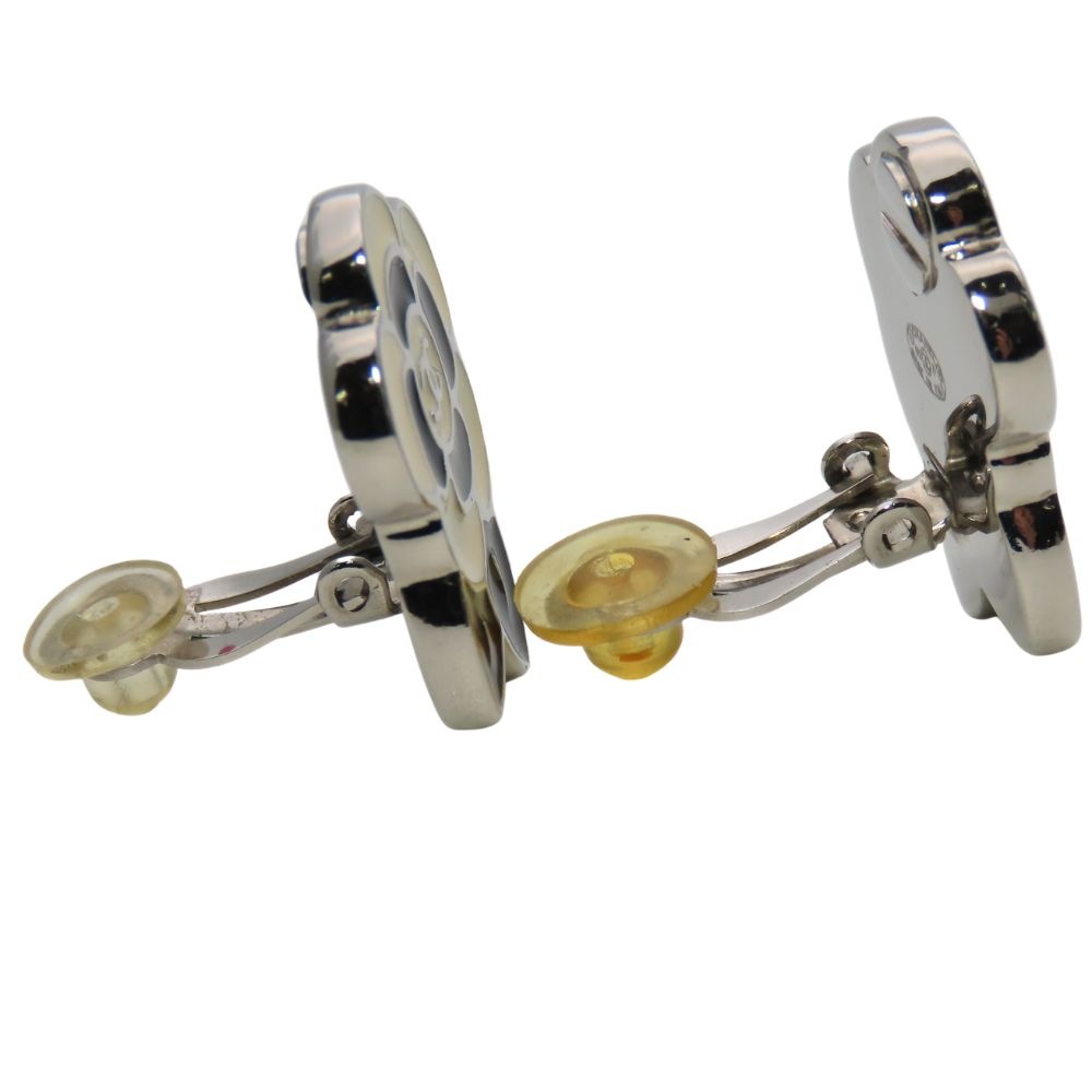 中古 イヤリング ココマーク メタル シルバー ブラック クリーム カメリア 05P アクセサリー レディース 女性 中古 イヤリング ココマーク メタル シルバー ブラック クリーム カメリア 05P アクセサリー レディース 女性