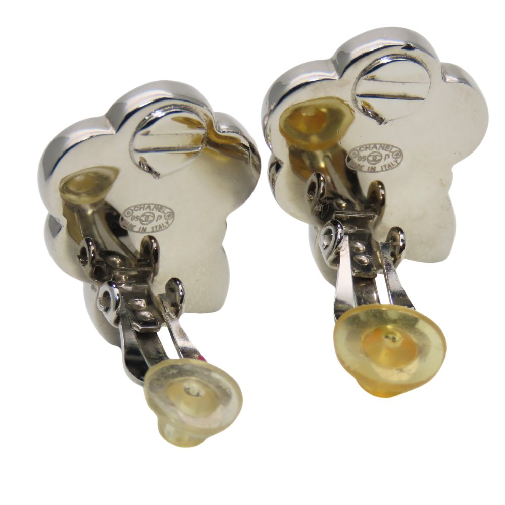 中古 イヤリング ココマーク メタル シルバー ブラック クリーム カメリア 05P アクセサリー レディース 女性 中古 イヤリング ココマーク メタル シルバー ブラック クリーム カメリア 05P アクセサリー レディース 女性