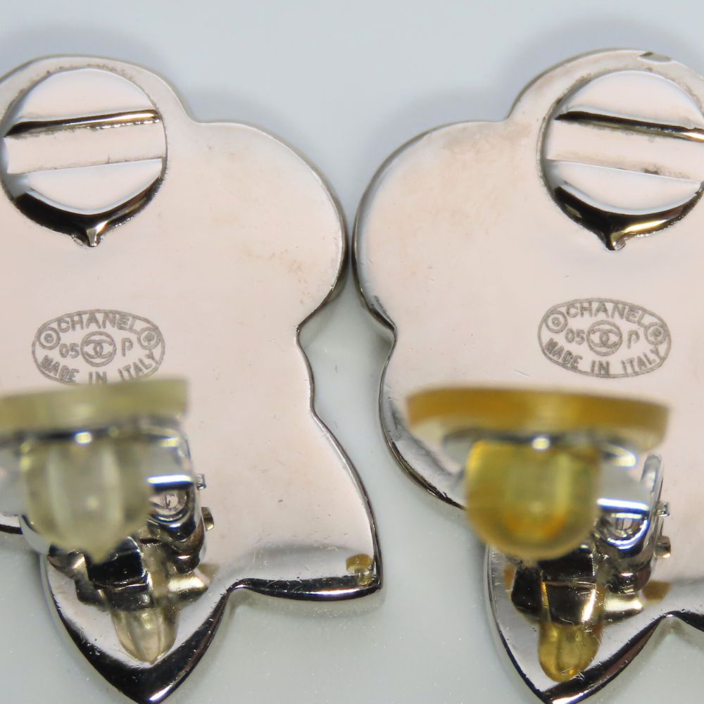 中古 イヤリング ココマーク メタル シルバー ブラック クリーム カメリア 05P アクセサリー レディース 女性 中古 イヤリング ココマーク メタル シルバー ブラック クリーム カメリア 05P アクセサリー レディース 女性