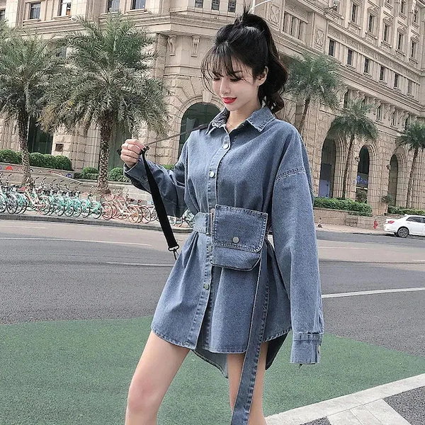 Qoo10] HOT!!秋アウター 春 セミロング丈