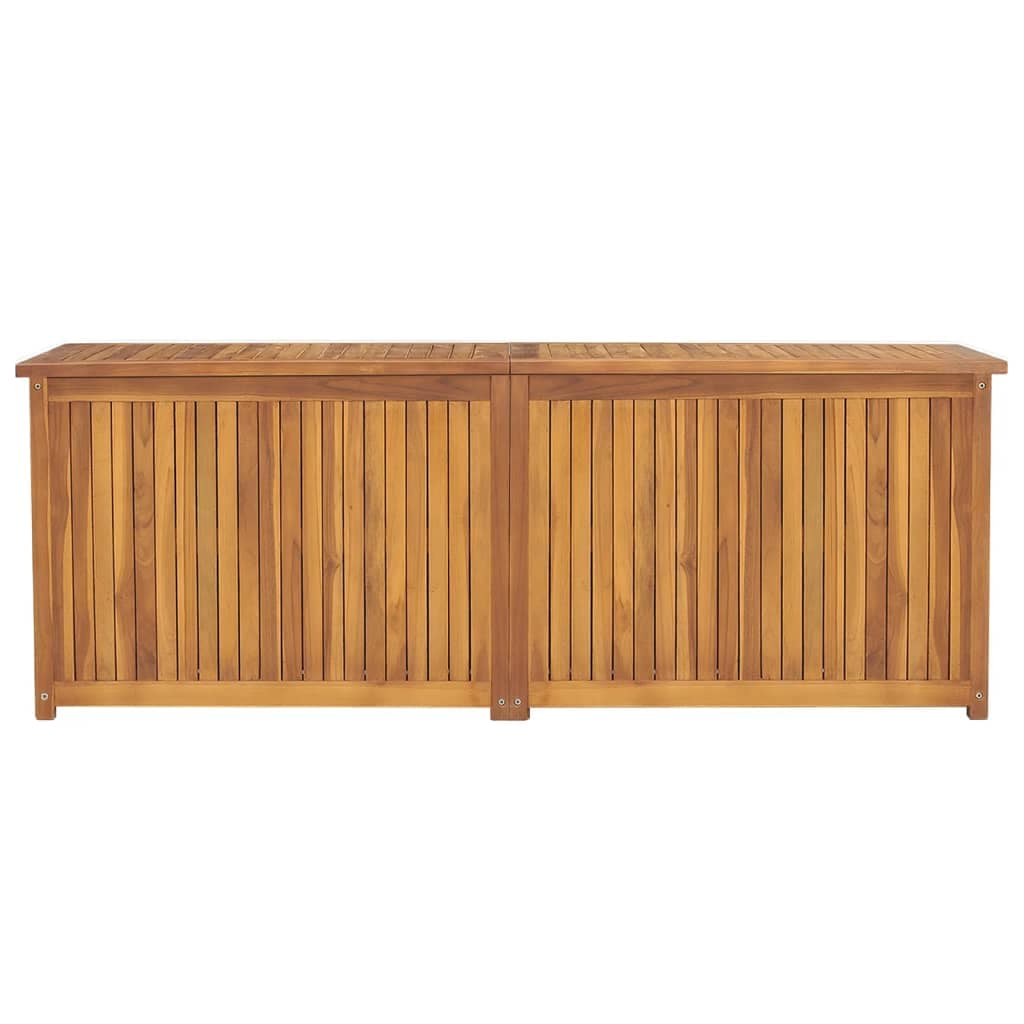 ガーデン収納ボックス 150x50x55 cm チーク無垢材
