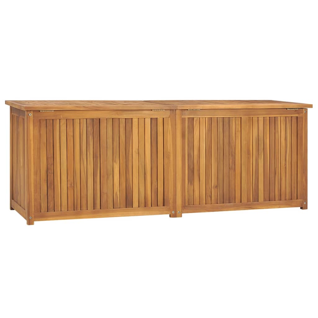 ガーデン収納ボックス 150x50x55 cm チーク無垢材
