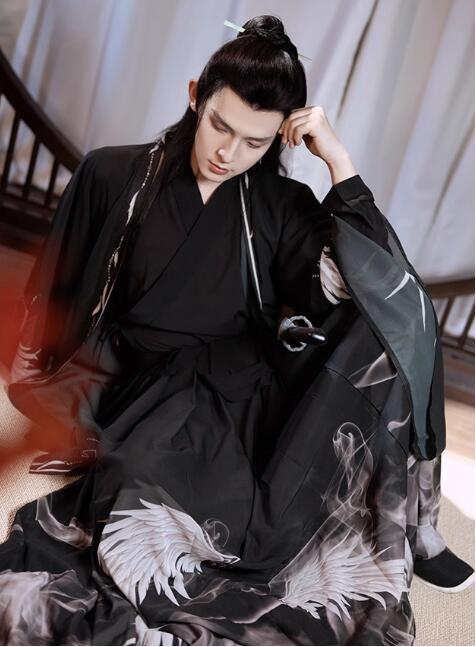 黒系水墨華流コスプレ衣装 メンズ 漢服 チャイナ服 中華服 プリント 華服 チャイナ風ハロウィン 仮装 中国古代 時代劇 コスチューム チャイナドレス ユニセックス羽織 ブラウス スカート3点セット 黒系水墨華流コスプレ衣装 メンズ 漢服 チャイナ服 中華服 プリント 華服 チャイナ風ハロウィン 仮装 中国古代 時代劇 コスチューム チャイナドレス ユニセックス羽織 ブラウス スカート3点セット