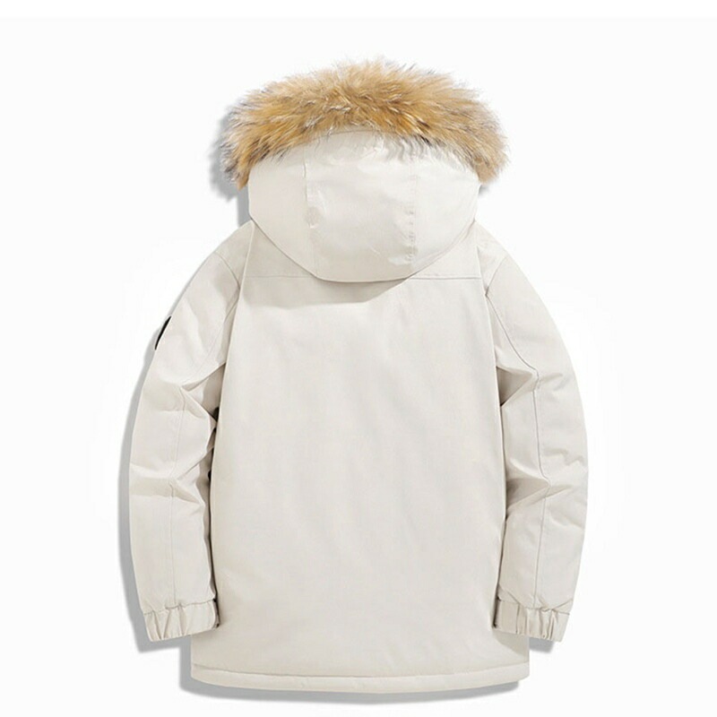 S-7XL ダウンジャケット メンズ アウトドア ダウンコート 登山 無地 ファーフード付き 防風 立ち襟 紳士 ダウンコート フェザー ダウン85 体熱反射 あたたかい 防寒 ライト トレッキング