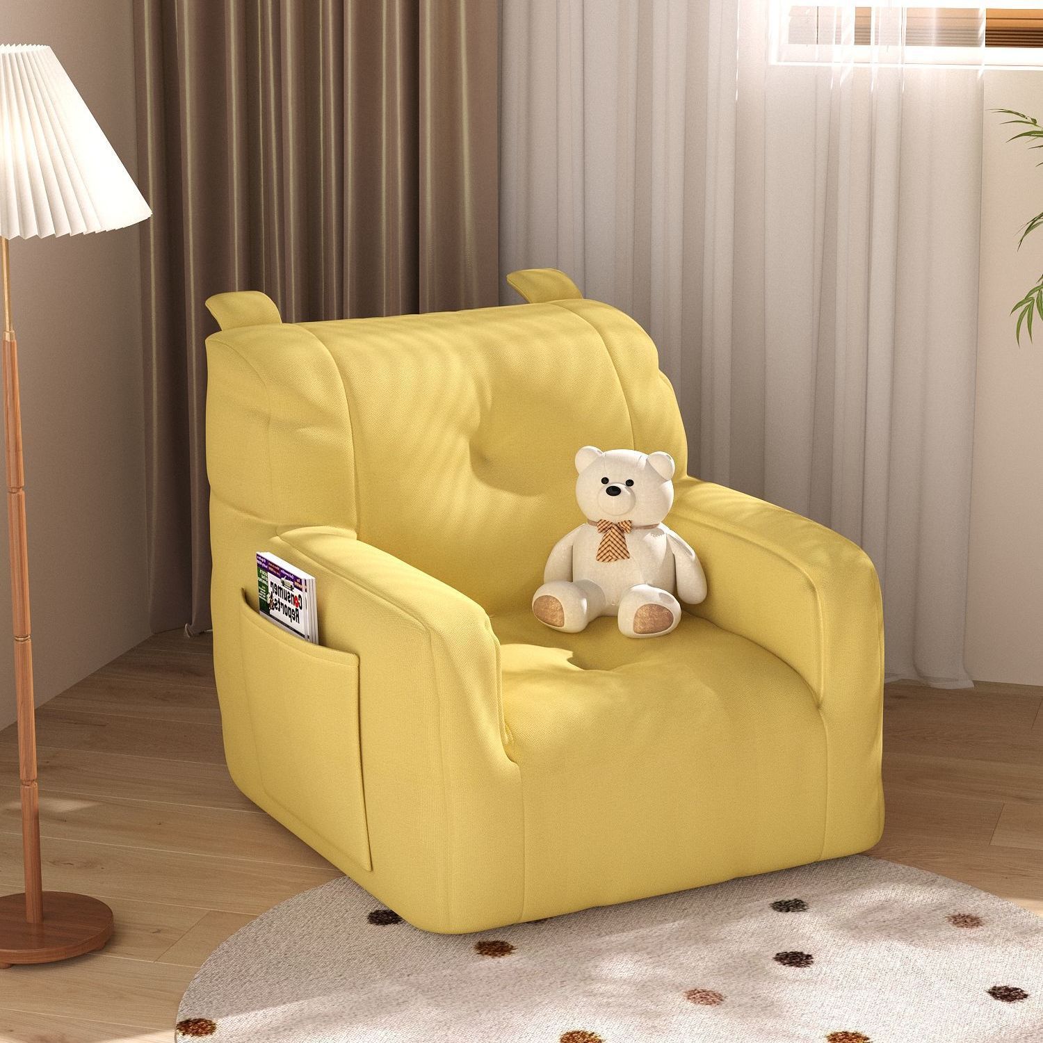 子供用ソファ怠惰な読書座席配置漫画ミニ女の子ソファ椅子座っているかわいい赤ちゃん 子供用ソファ怠惰な読書座席配置漫画ミニ女の子ソファ椅子座っているかわいい赤ちゃん