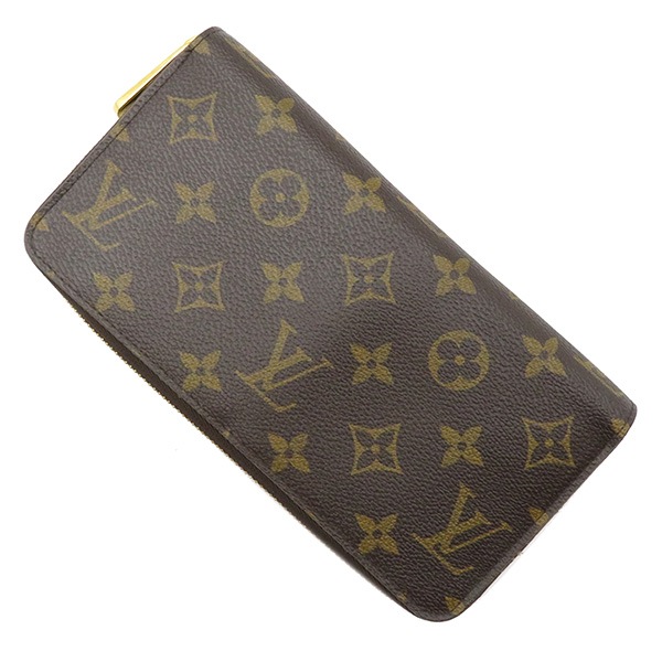 ルイヴィトン LOUIS VUITTON 長財布 モノグラムキャンバス ゴールド金具 ヴィヴィエンヌ ラウンドファスナー M69750 【箱】【中古】