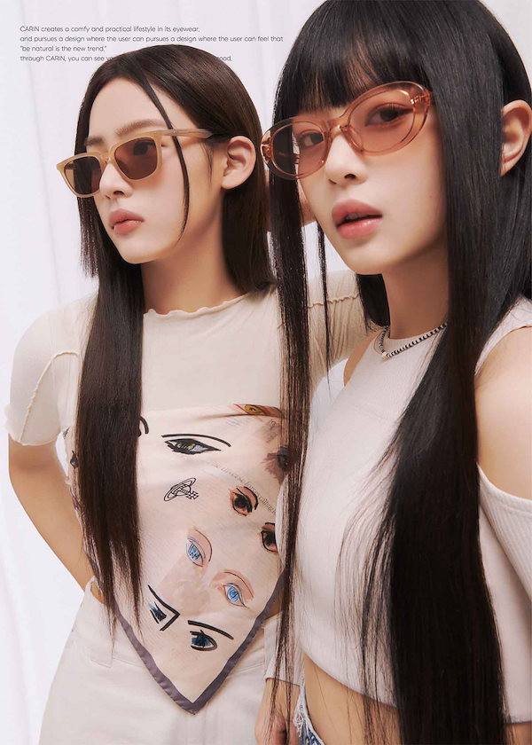 [企画限定] [NEWJEANS 着用] 23 S/S CARIN ANNA N Sunglasses カリンアンナNサングラス 韓国免税店人気