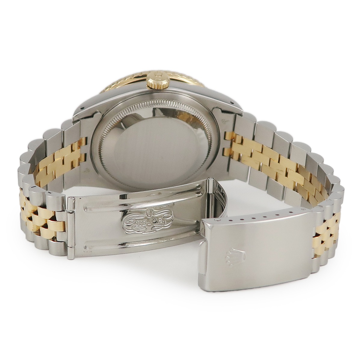 デイトジャスト サンダーバード 16263 自動巻き メンズ E番 K18YG×SS コンビ ゴールド トリチウム 3年保証