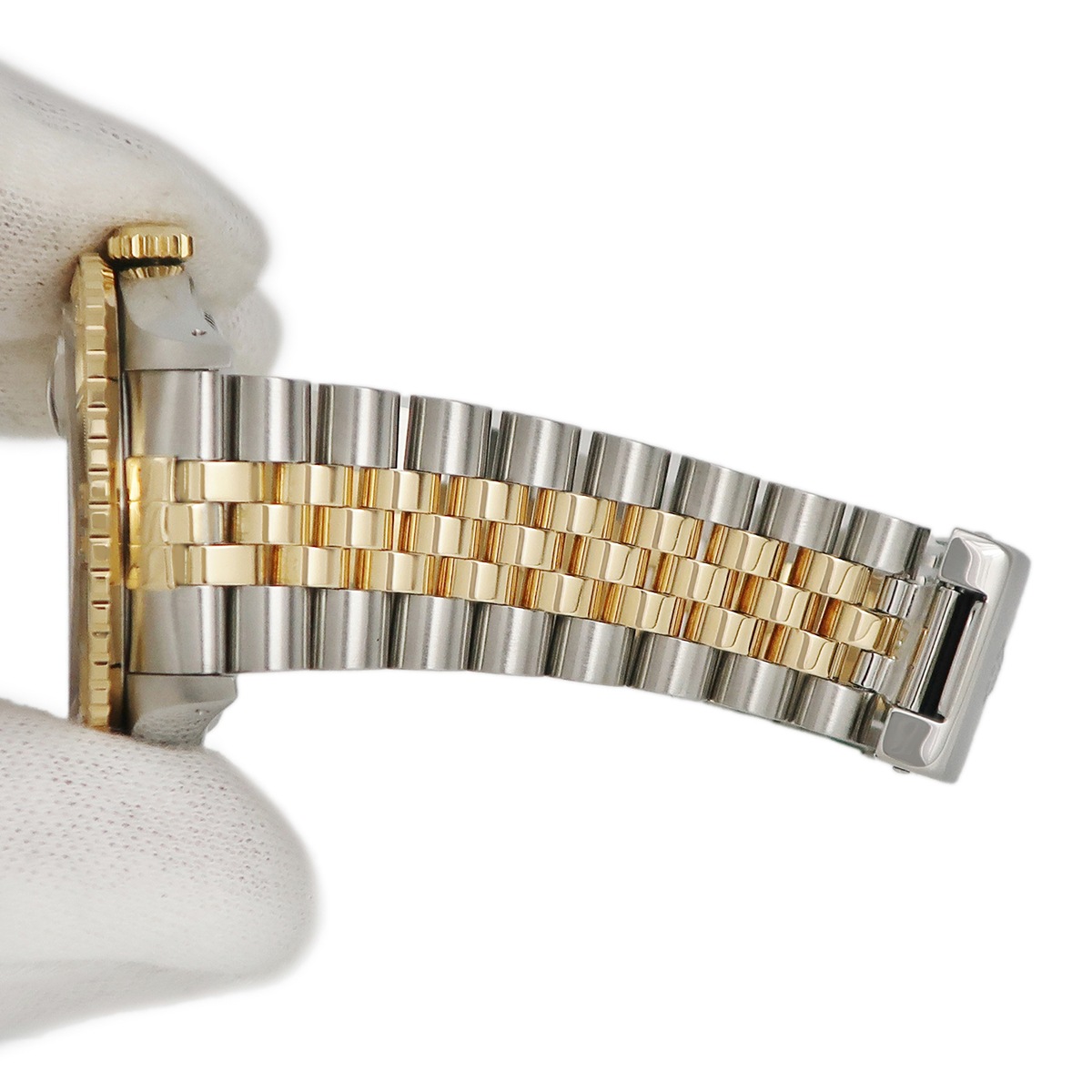 デイトジャスト サンダーバード 16263 自動巻き メンズ E番 K18YG×SS コンビ ゴールド トリチウム 3年保証